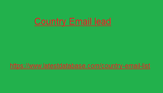 Country Email lead