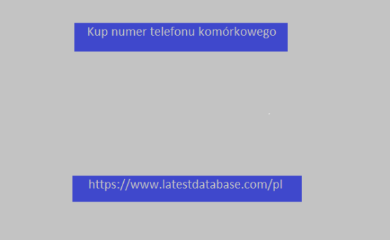 Kup numer telefonu komórkowego