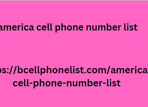 america cell phone number list