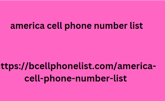 america cell phone number list