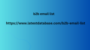 b2b email list